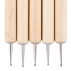 2 Way Wooden Dotting Pen Set of 5 #14198-Gel Nail Polish-Universal Nail Supplies