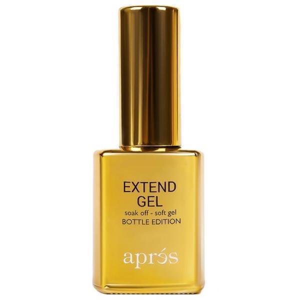 Aprés Nail Gel-X Nail Extensions - Extend Gel Gold Bottle Edition (Brush On)-Gel System-Universal Nail Supplies
