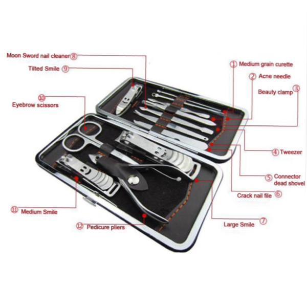 Beauty Big Bang - 12 Piece Nail Manicure Tool Set-Gel Nail Polish-Universal Nail Supplies