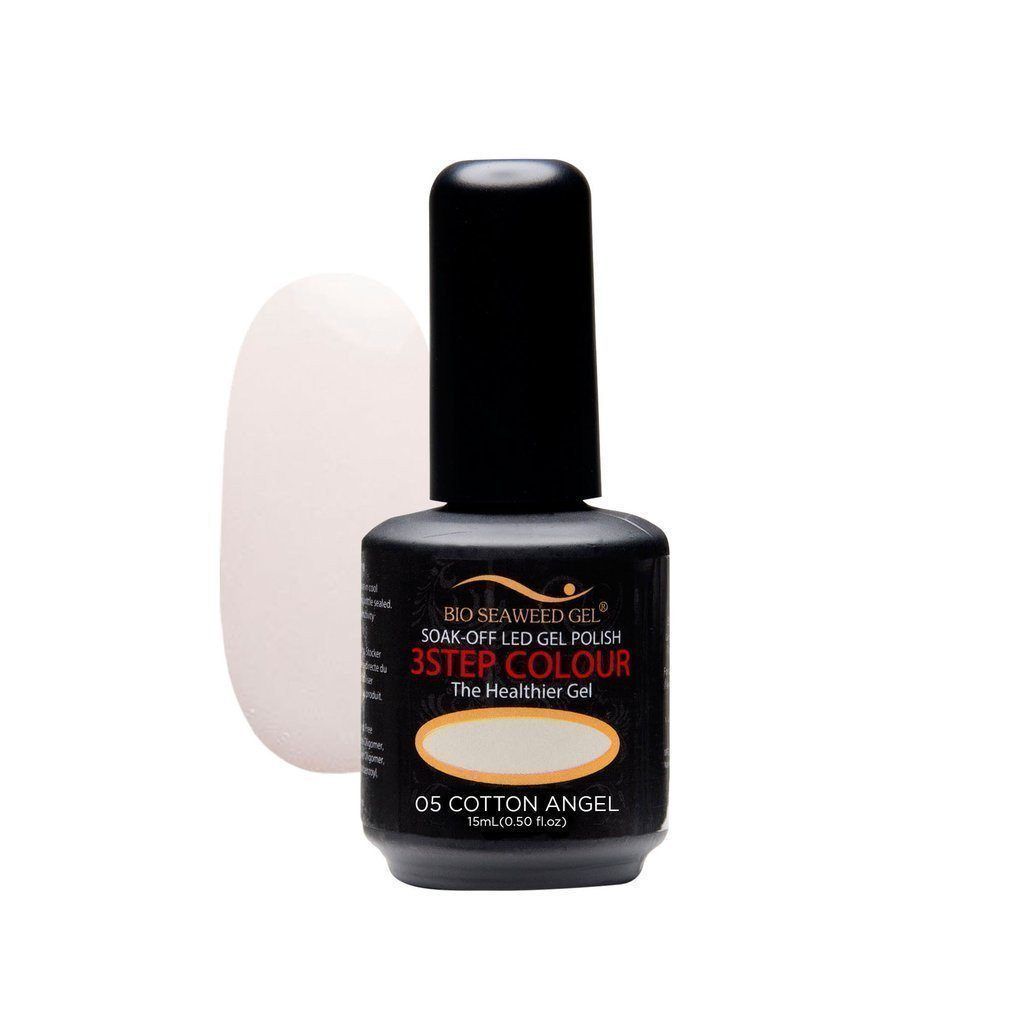 Bio Seaweed 3STEP Gel Polish Cotton Angel #05-Gel Nail Polish + Lacquer-Universal Nail Supplies