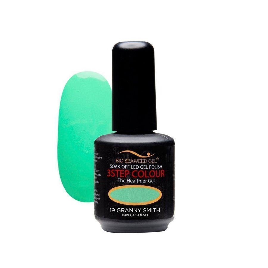 Bio Seaweed 3STEP Gel Polish Granny Smith #19-Gel Nail Polish + Lacquer-Universal Nail Supplies