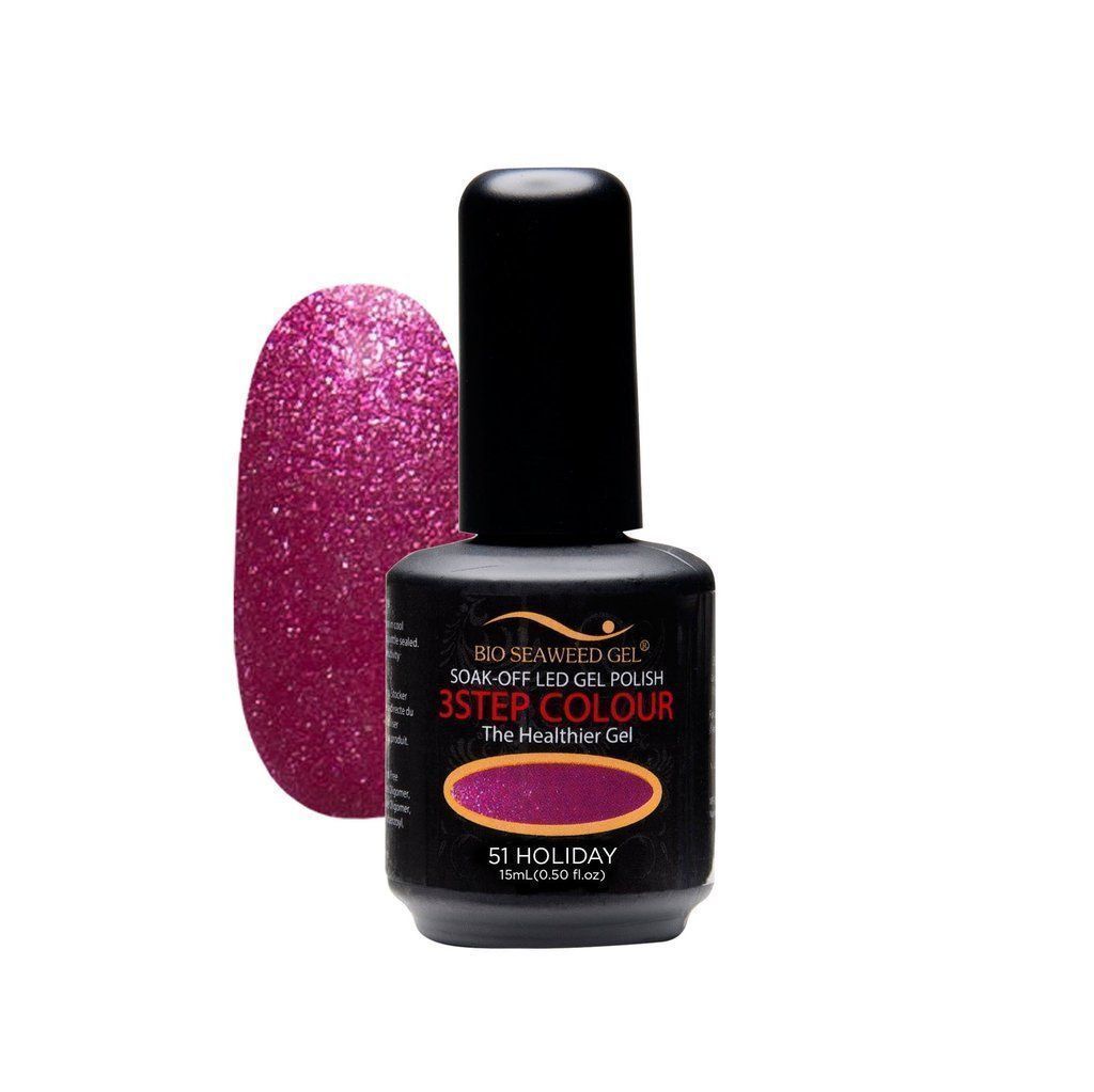 Bio Seaweed 3STEP Gel Polish Holiday #51-Gel Nail Polish + Lacquer-Universal Nail Supplies