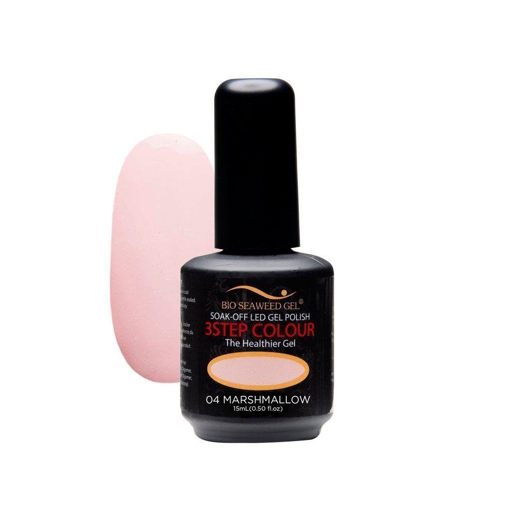 Bio Seaweed 3STEP Gel Polish Marshmallow #04-Gel Nail Polish + Lacquer-Universal Nail Supplies