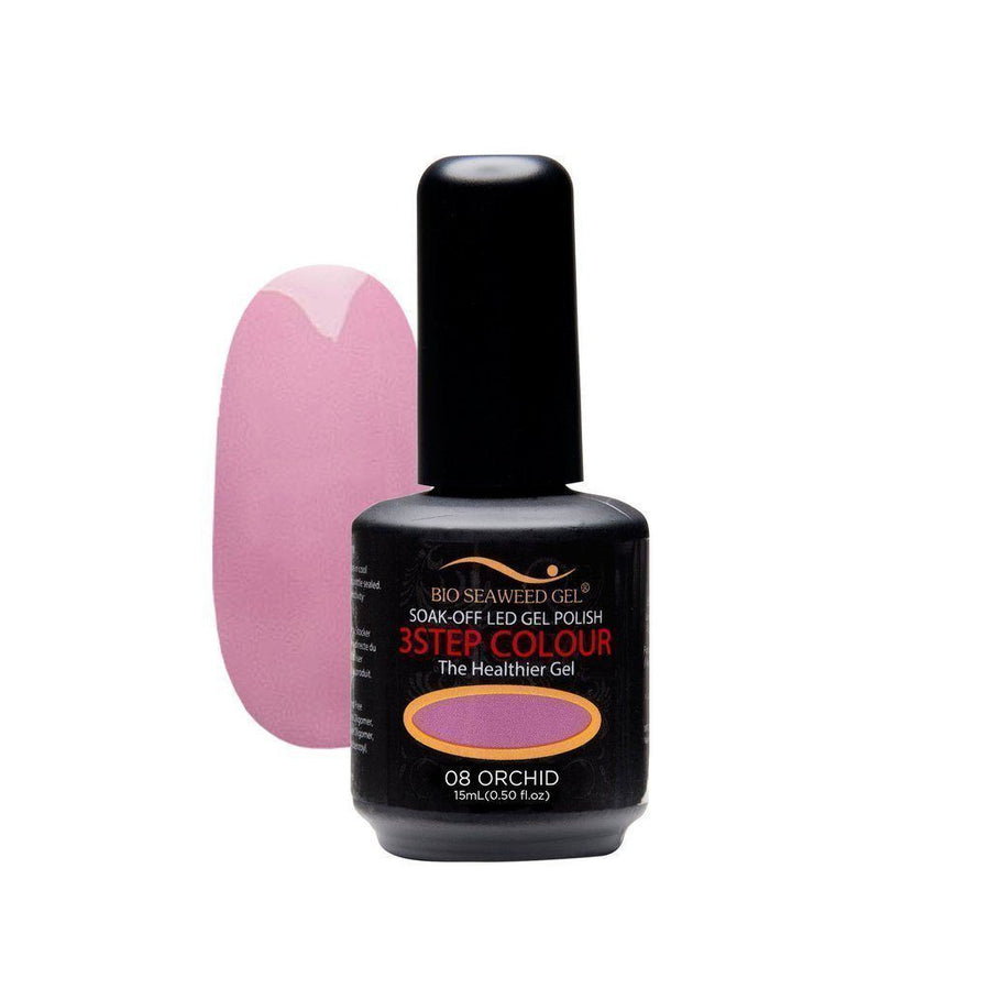 Bio Seaweed 3STEP Gel Polish Orchid #08-Gel Nail Polish + Lacquer-Universal Nail Supplies