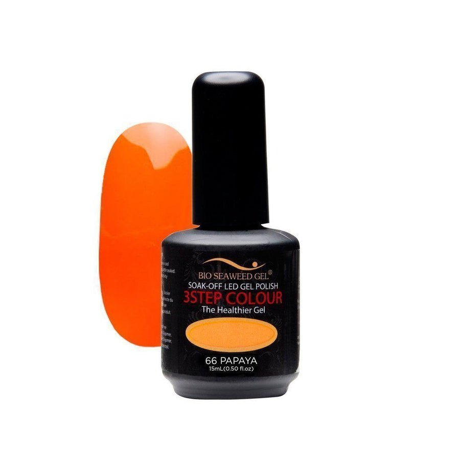 Bio Seaweed 3STEP Gel Polish Papaya #66-Gel Nail Polish + Lacquer-Universal Nail Supplies