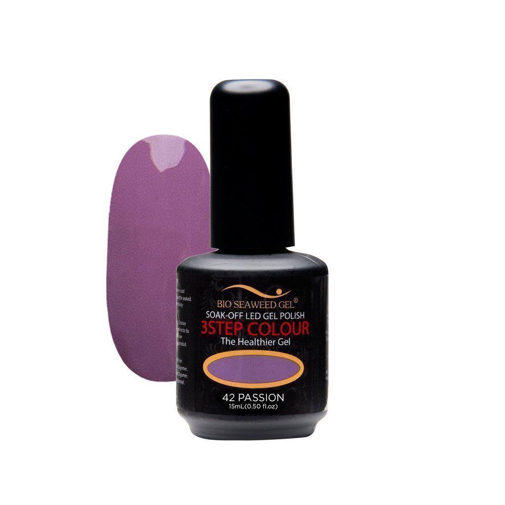 Bio Seaweed 3STEP Gel Polish Passion #42-Gel Nail Polish + Lacquer-Universal Nail Supplies