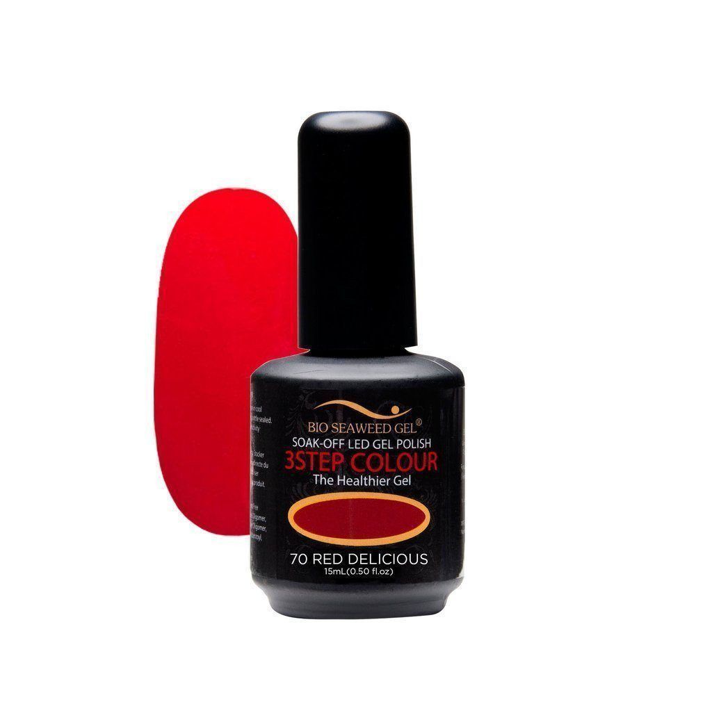 Bio Seaweed 3STEP Gel Polish Red Delicious #70-Gel Nail Polish + Lacquer-Universal Nail Supplies