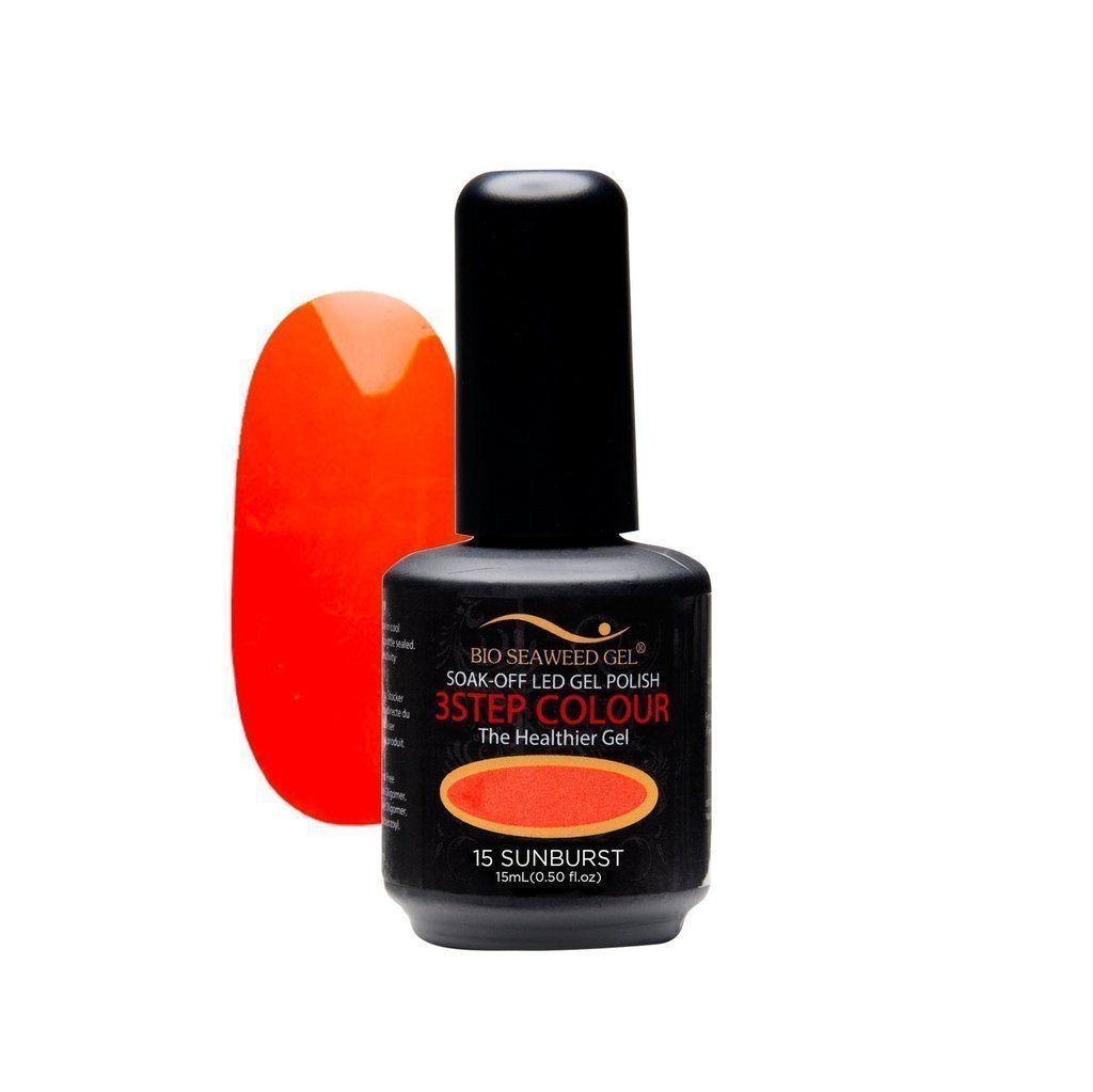 Bio Seaweed 3STEP Gel Polish Sunburst #15-Gel Nail Polish + Lacquer-Universal Nail Supplies
