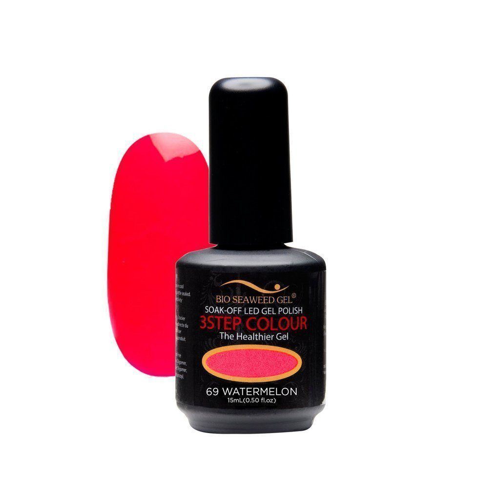 Bio Seaweed 3STEP Gel Polish Watermelon #69-Gel Nail Polish + Lacquer-Universal Nail Supplies