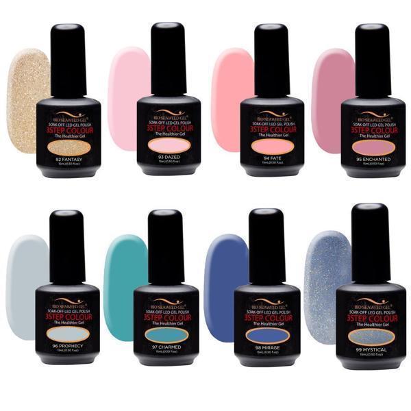 Bio Seaweed Deja Vu Collection - 3Step Colour Gel Polish set of 8