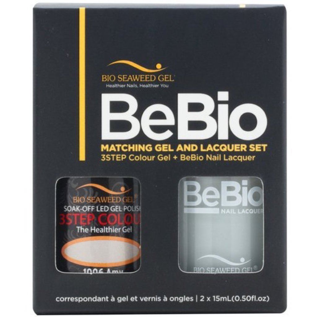 Bio Seaweed Gel Color + Matching Lacquer Amy #1006-Gel Nail Polish + Lacquer-Universal Nail Supplies