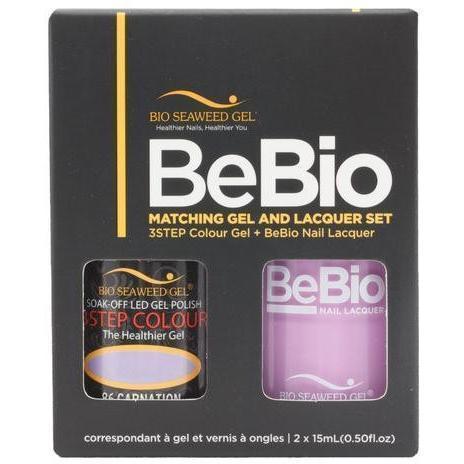 Bio Seaweed Gel Color + Matching Lacquer Carnation #86-Gel Nail Polish + Lacquer-Universal Nail Supplies