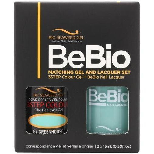 Bio Seaweed Gel Color + Matching Lacquer Greenhouse #87-Gel Nail Polish + Lacquer-Universal Nail Supplies