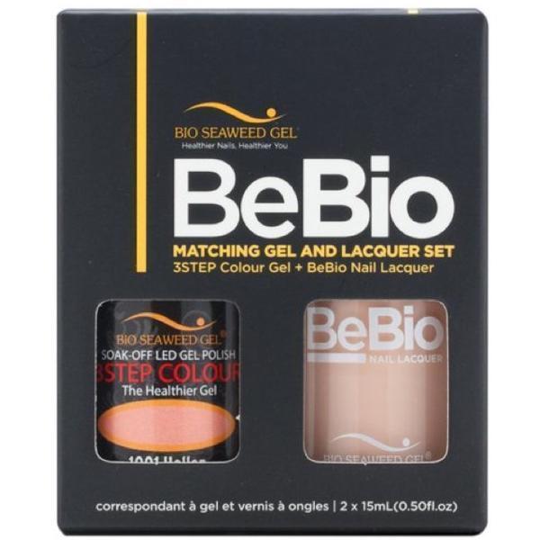 Bio Seaweed Gel Color + Matching Lacquer Hellen #1001-Gel Nail Polish + Lacquer-Universal Nail Supplies