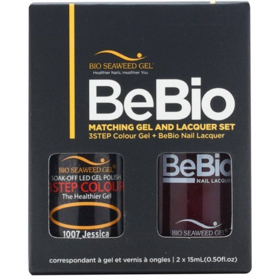 Bio Seaweed Gel Color + Matching Lacquer Jessica #1007-Gel Nail Polish + Lacquer-Universal Nail Supplies