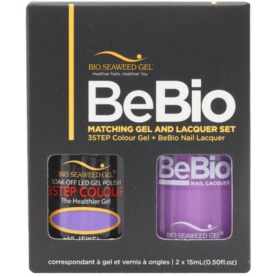 Bio Seaweed Gel Color + Matching Lacquer Jewel #18-Gel Nail Polish + Lacquer-Universal Nail Supplies
