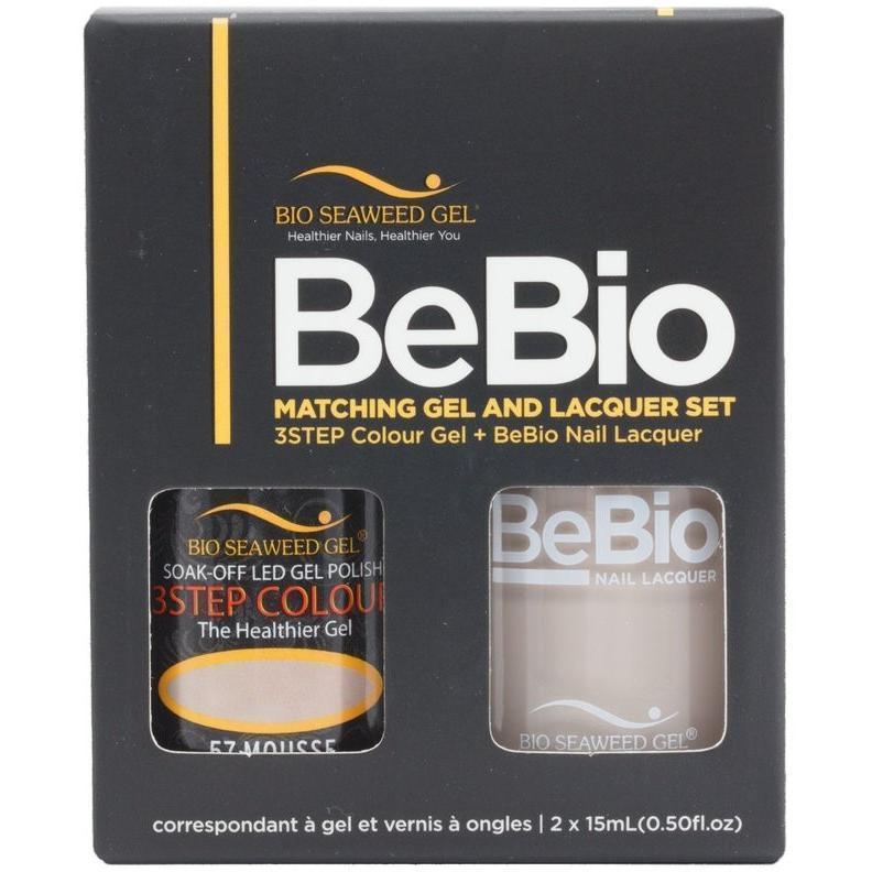 Bio Seaweed Gel Color + Matching Lacquer Mousse #57-Gel Nail Polish + Lacquer-Universal Nail Supplies