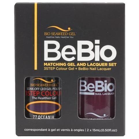 Bio Seaweed Gel Color + Matching Lacquer Oceania #77-Gel Nail Polish + Lacquer-Universal Nail Supplies
