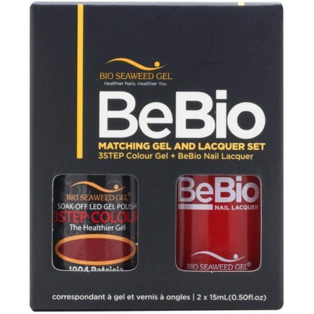 Bio Seaweed Gel Color + Matching Lacquer Patricia #1004-Gel Nail Polish + Lacquer-Universal Nail Supplies