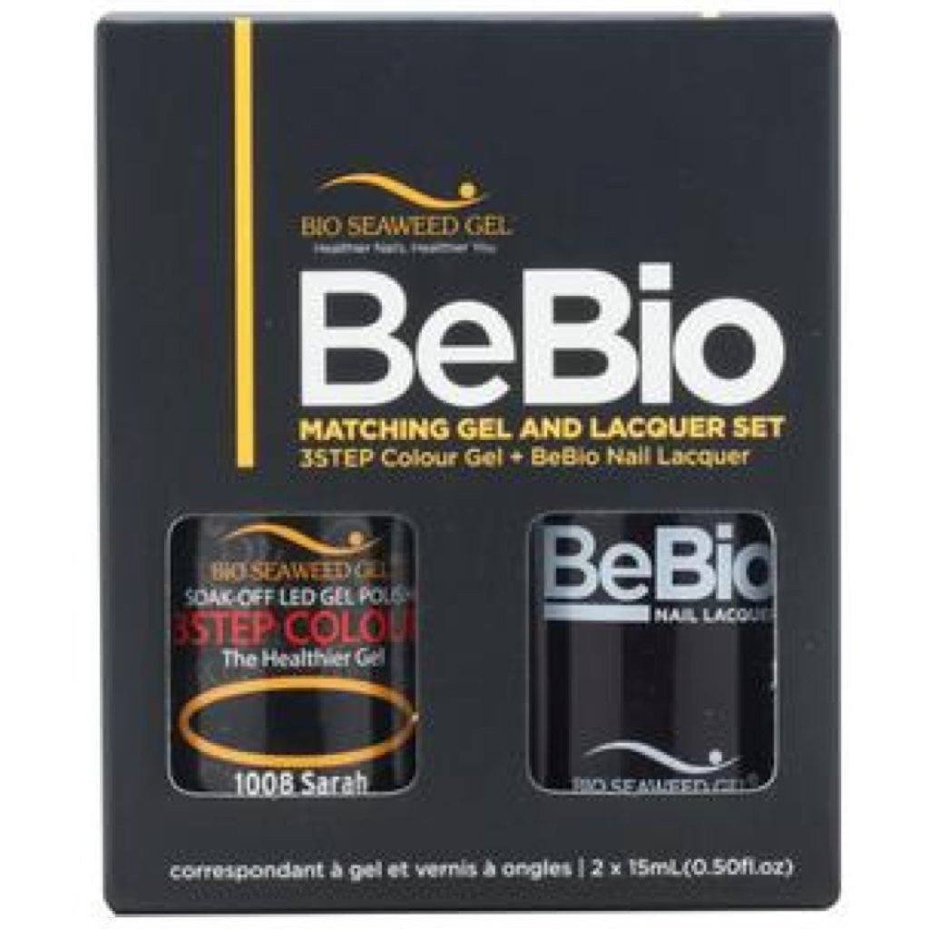 Bio Seaweed Gel Color + Matching Lacquer Sarah #1008-Gel Nail Polish + Lacquer-Universal Nail Supplies
