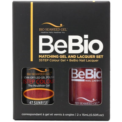 Bio Seaweed Gel Color + Matching Lacquer Sunrise #47-Gel Nail Polish + Lacquer-Universal Nail Supplies