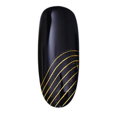 Born Pretty - 3D Nail Sticker Lines Gold #41287-1-Gel Nail Polish-Universal Nail Supplies