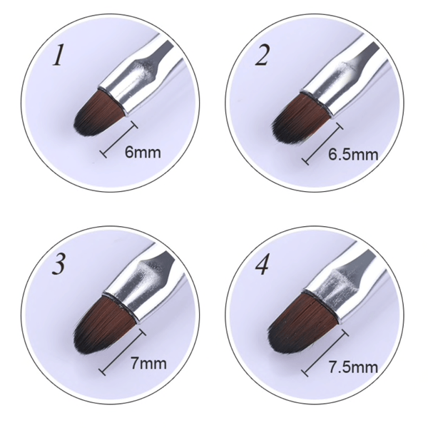 Born Pretty - Acrylic Dusting Cuticle Nail Art Tool #40430-Nail Tools-Universal Nail Supplies