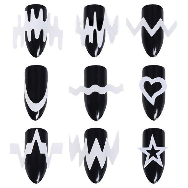 Born Pretty - French Nail Tip Guides #39544-Nail Decorations-Universal Nail Supplies