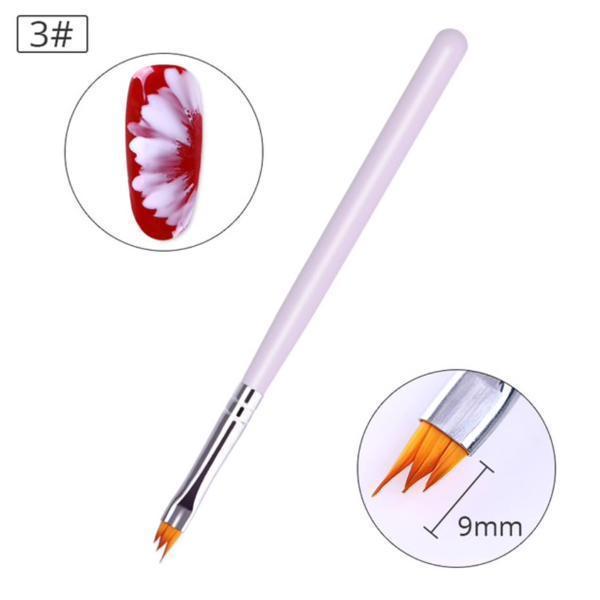 Born Pretty - Garden Acrylic Painting Nail Brush #41115-Nail Tools-Universal Nail Supplies