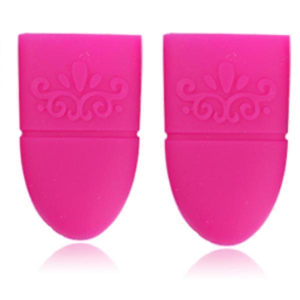 Born Pretty - Gel Polish Remover Pink Silicone Wrap 10 pcs #39658-4-Gel Nail Polish-Universal Nail Supplies
