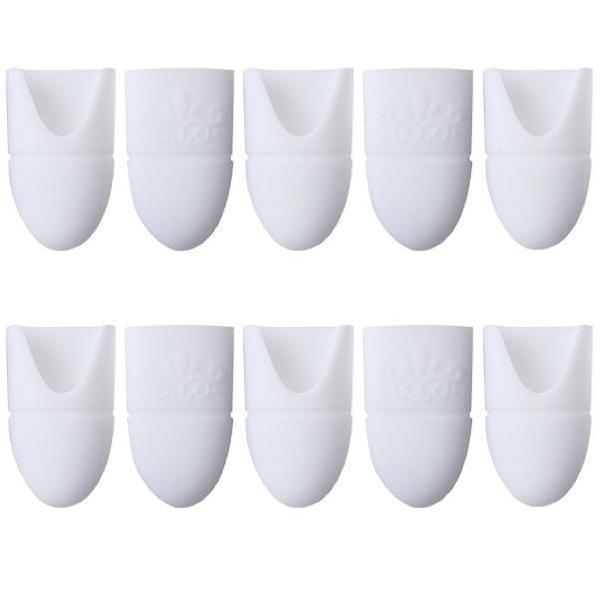 Born Pretty - Gel Polish Remover White Silicone Wrap 10 pcs #35368-3-Gel Nail Polish-Universal Nail Supplies