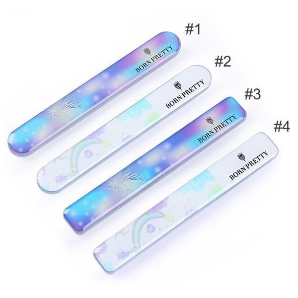 Born Pretty - Glass Nail Files Set Of 4-Nail Tools-Universal Nail Supplies