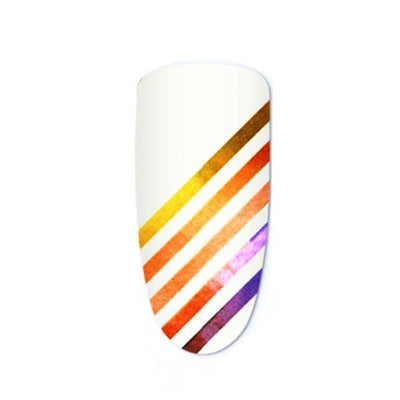 Born Pretty - Holo 3D Nail Sticker Stripes 12 Sheets #39978-Gel Nail Polish-Universal Nail Supplies