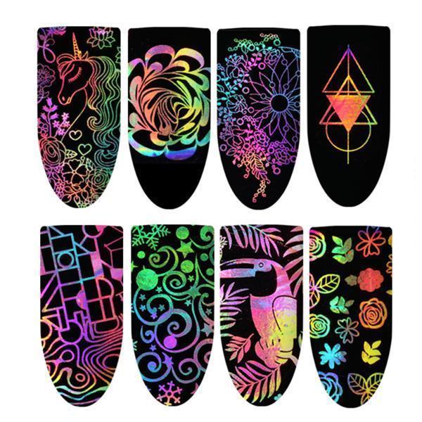 Born Pretty - Holographic Roll #41281-Gel Nail Polish-Universal Nail Supplies