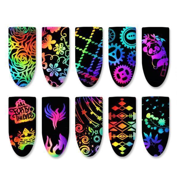 Born Pretty - Holographic Roll #41471-Gel Nail Polish-Universal Nail Supplies