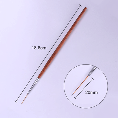 Born Pretty - Long Hair Super Fine Line Drawing Pen #18512-Nail Tools-Universal Nail Supplies