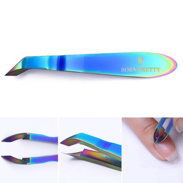 Born Pretty - Mini Nail Rainbow Cuticle Nipper #42844-Gel Nail Polish-Universal Nail Supplies