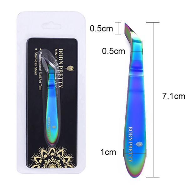 Born Pretty - Mini Nail Rainbow Cuticle Nipper #42844-Gel Nail Polish-Universal Nail Supplies