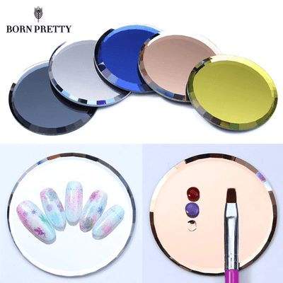 Born Pretty - Mirror Glass Color Palette Dark Grey #41358-3-Gel Nail Polish-Universal Nail Supplies