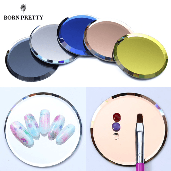 Born Pretty - Mirror Glass Color Palette Dark Grey #41358-3-Gel Nail Polish-Universal Nail Supplies