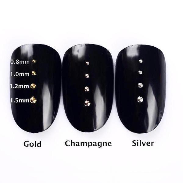 Born Pretty - Nail Art Decorations 0.8mm #36815-1-Nail Decorations-Universal Nail Supplies