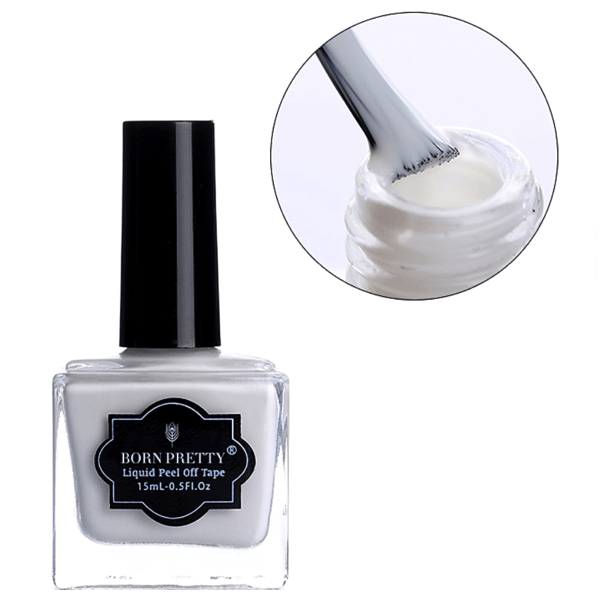 Born Pretty - Peel Off Nail Latex Liquid Tape #41908-Gel Nail Polish-Universal Nail Supplies