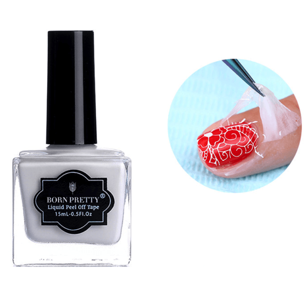 Born Pretty - Peel Off Nail Latex Liquid Tape #41908-Gel Nail Polish-Universal Nail Supplies