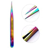 Born Pretty - Rainbow Tweezers Set of 2 #38328-1 & #38328-2-Gel Nail Polish-Universal Nail Supplies