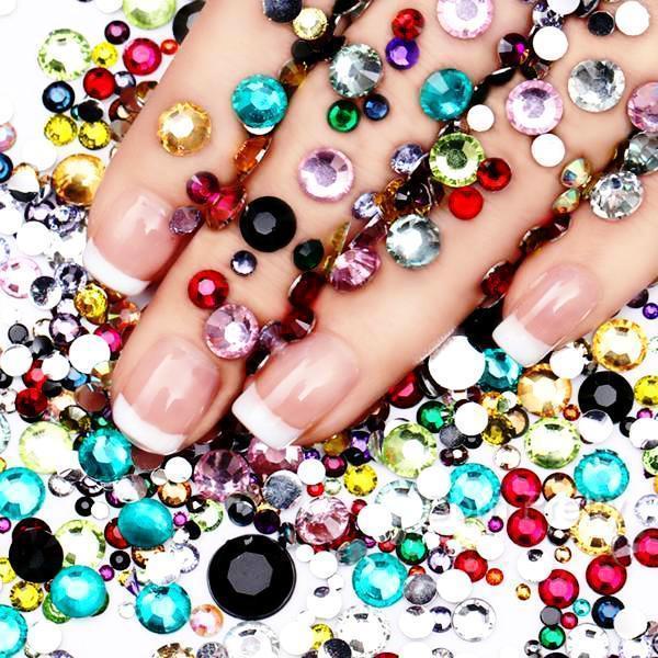 Born Pretty - Rhinestones Colorful #38829-Gel Nail Polish-Universal Nail Supplies