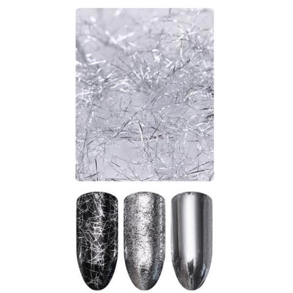 Born Pretty - Silver & Gold Nail Stripe Wire Set of 2 #42596-Gel Nail Polish-Universal Nail Supplies