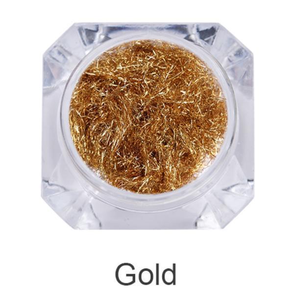 Born Pretty - Silver & Gold Nail Stripe Wire Set of 2 #42596-Gel Nail Polish-Universal Nail Supplies