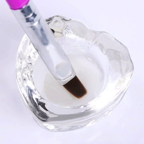 Born Pretty - Small Crystal Glass Cup Liquid Container Tool #41032-1-Nail Tools-Universal Nail Supplies