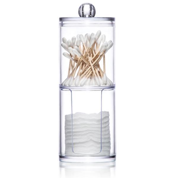 Born Pretty - Transparent Acrylic Detachable Cotton Pad Case Container #43788-Gel Nail Polish-Universal Nail Supplies