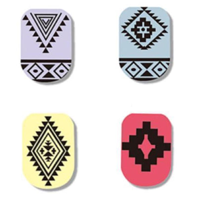 Born Pretty - Triangle Diamond Shape Nail Art Water Decals #33939-Gel Nail Polish-Universal Nail Supplies